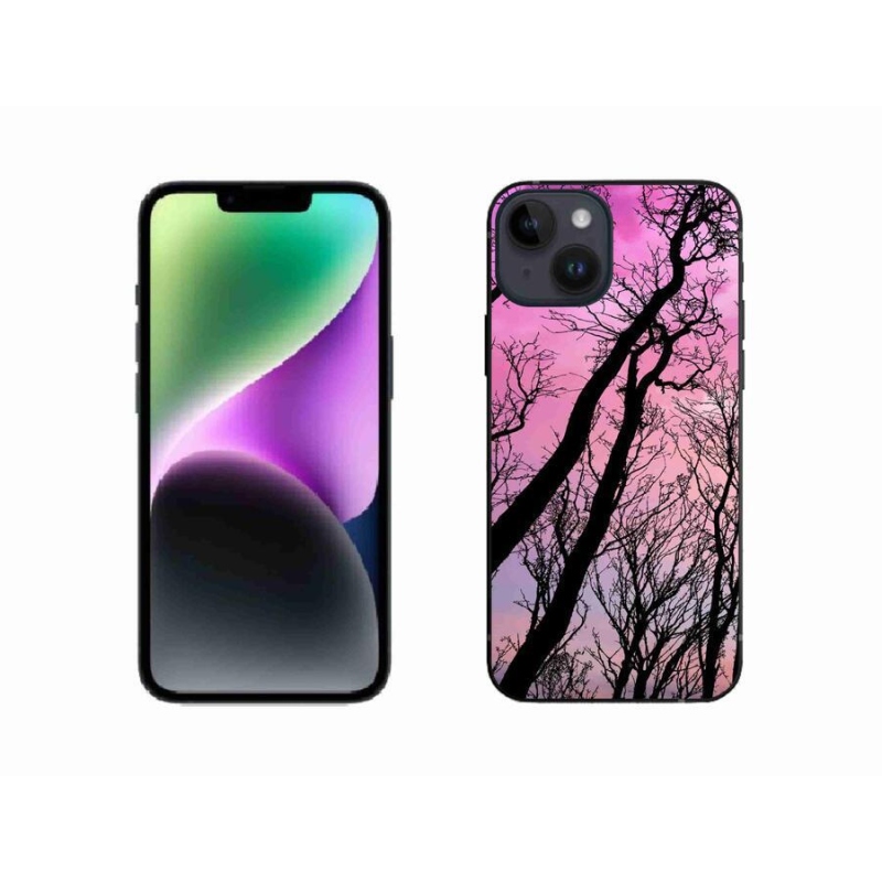 Gél tok mmCase iPhone 14 készülékhez - kidőlt fák