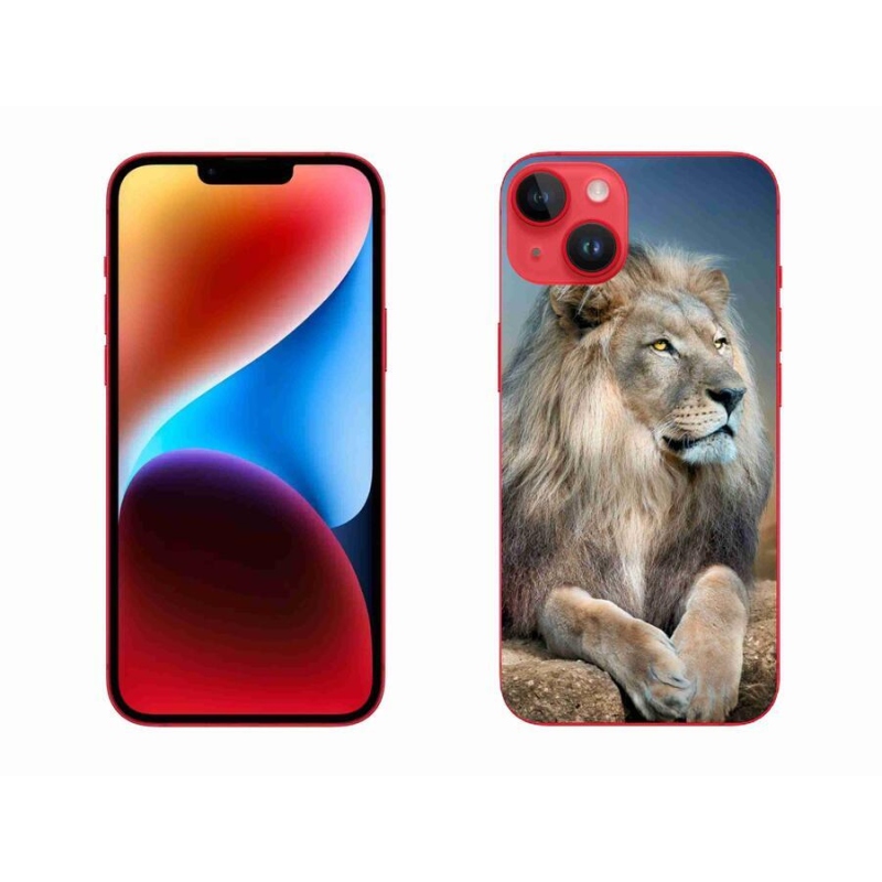 Gél tok mmCase iPhone 14 Plus készülékhez - Lion 1