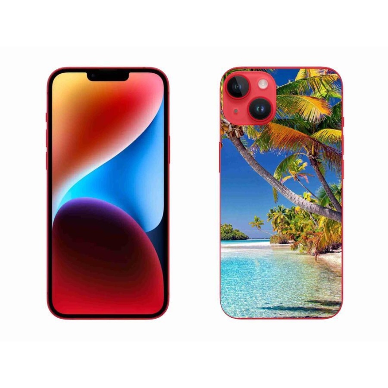 Gél tok mmCase iPhone 14 Plus készülékhez - tengerpart