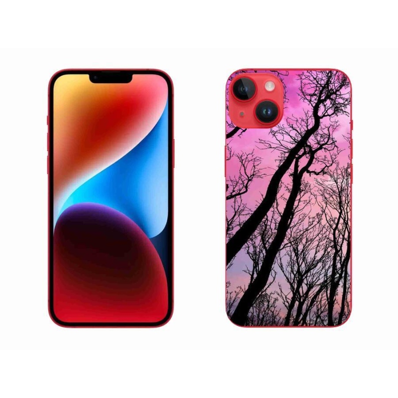 Gél tok mmCase iPhone 14 Plus készülékhez - kidőlt fák