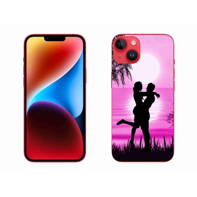 Gél tok mmCase iPhone 14 Plus készülékhez - naplemente