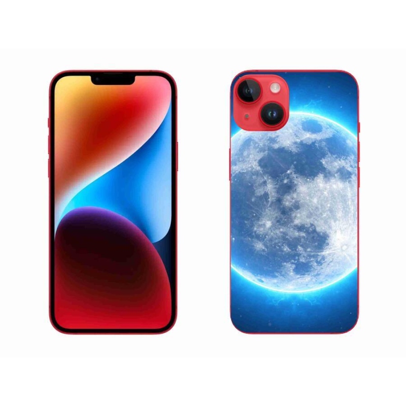 Gél tok mmCase iPhone 14 Plus készülékhez - földgömb alakú