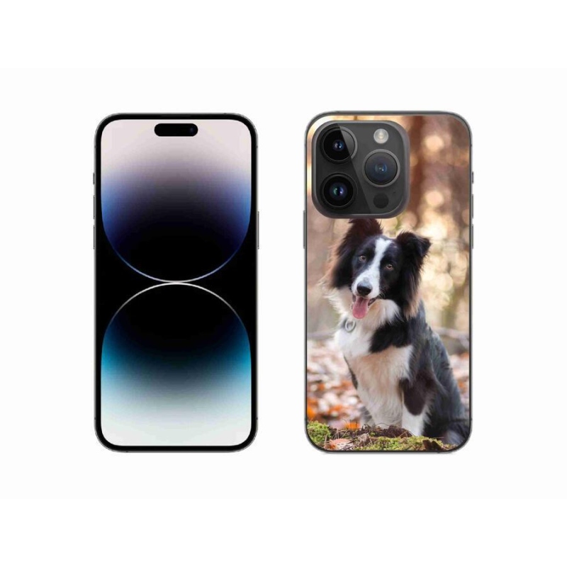 Gél tok mmCase az iPhone 14 Pro 6.1 készülékhez - border colie 1