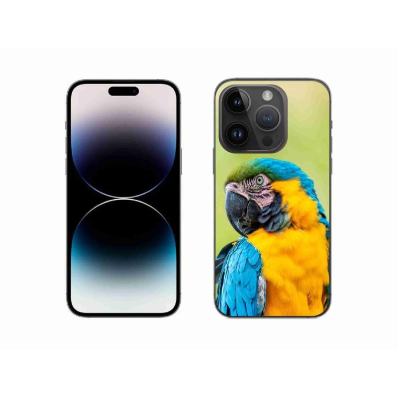 Gél tok mmCase iPhone 14 Pro 6.1 készülékhez - papagáj ara 2