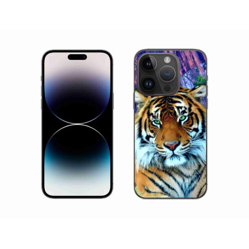 Gél tok mmCase iPhone 14 Pro 6.1 készülékhez - tigris