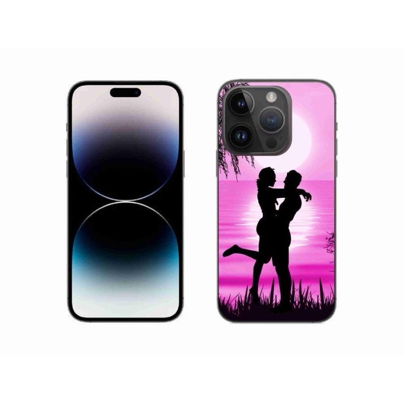 Gél tok mmCase az iPhone 14 Pro 6.1 készülékhez - naplemente