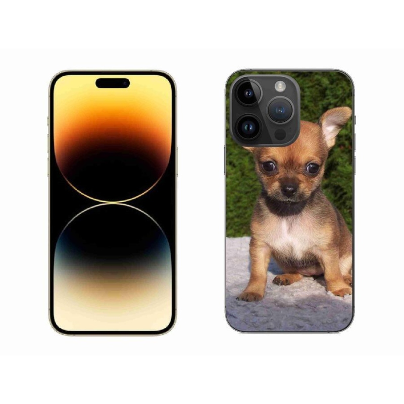 Gél tok mmCase iPhone 14 Pro Max 6.7 készülékhez - chihuahua 3