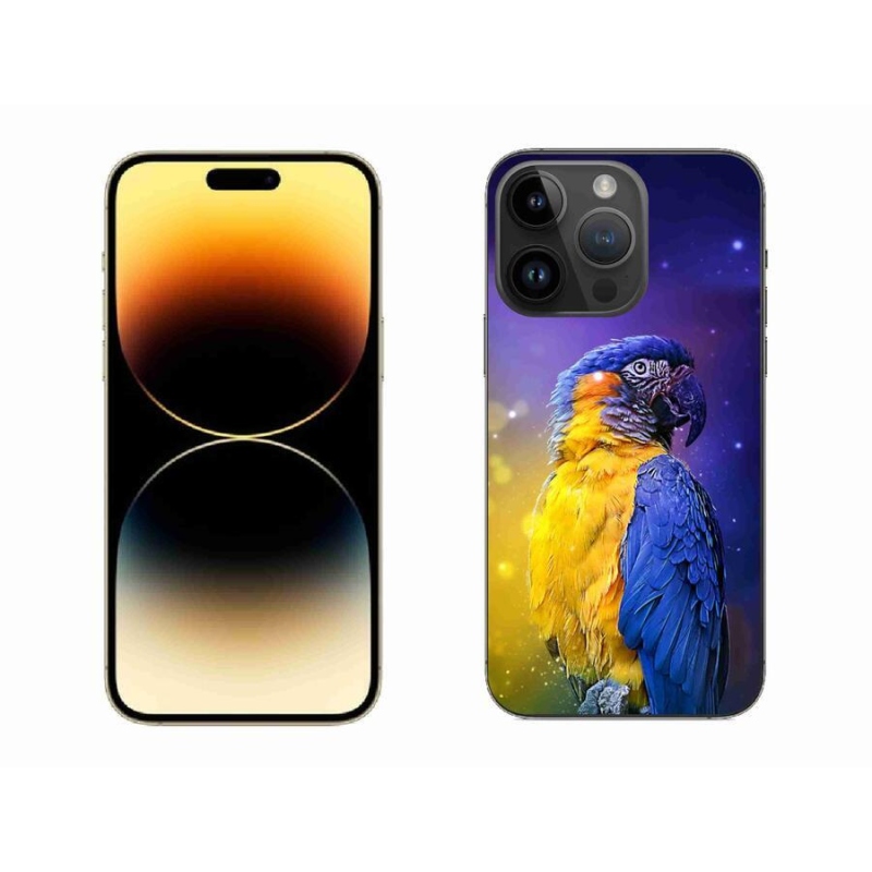 Gél tok mmCase iPhone 14 Pro Max 6.7 készülékhez - papagáj ara 1