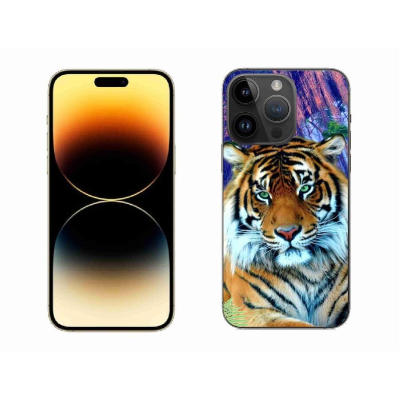 Gél tok mmCase iPhone 14 Pro Max 6.7 készülékhez - tigris