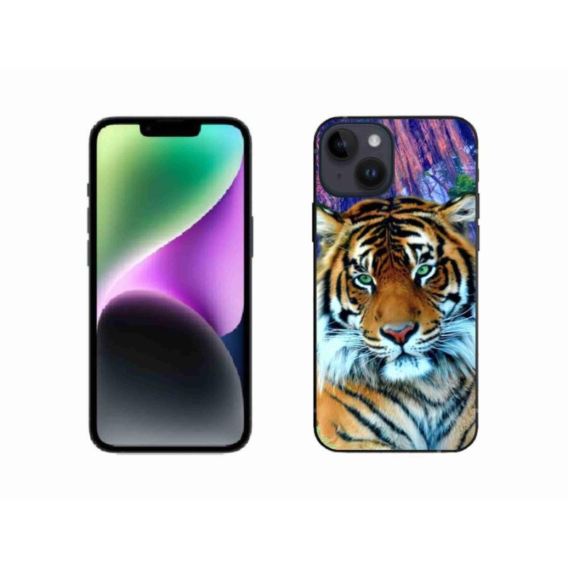 Gél tok mmCase iPhone 14 készülékhez - tigris