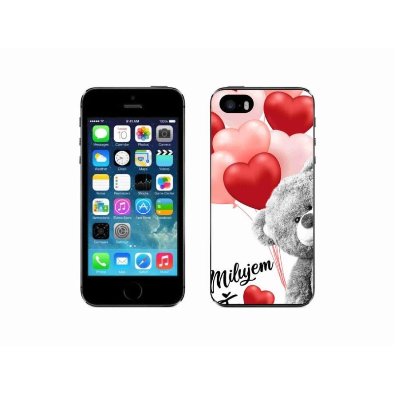 Gél tok mmCase iPhone 5/5s készülékhez - I love you