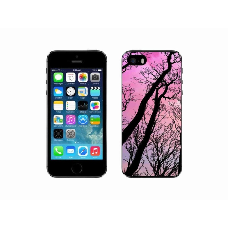 Gél tok mmCase iPhone 5/5s készülékhez - kidőlt fák