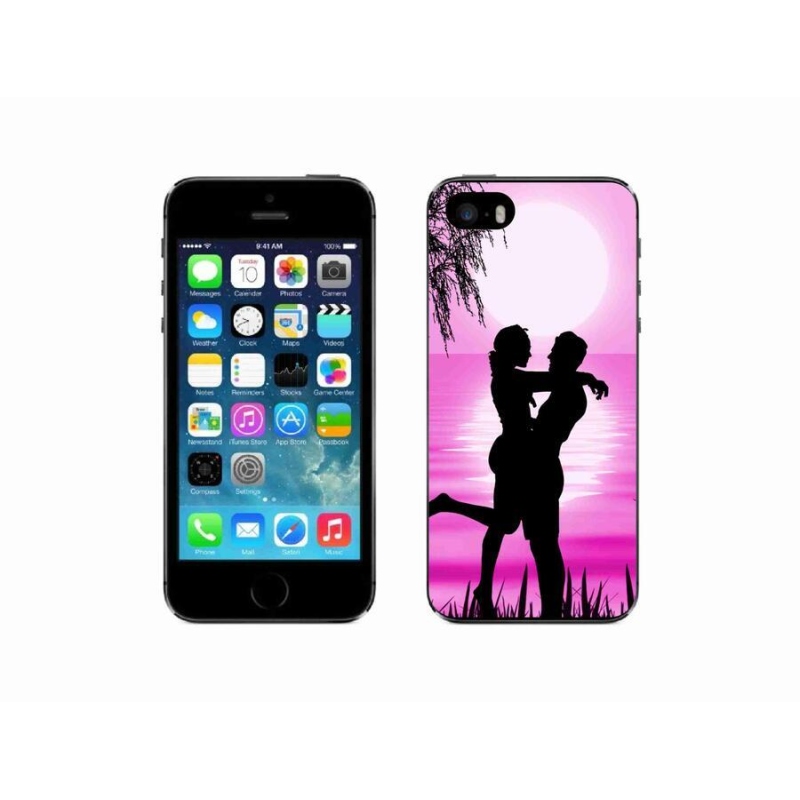 Gél tok mmCase iPhone 5/5s készülékhez - naplemente