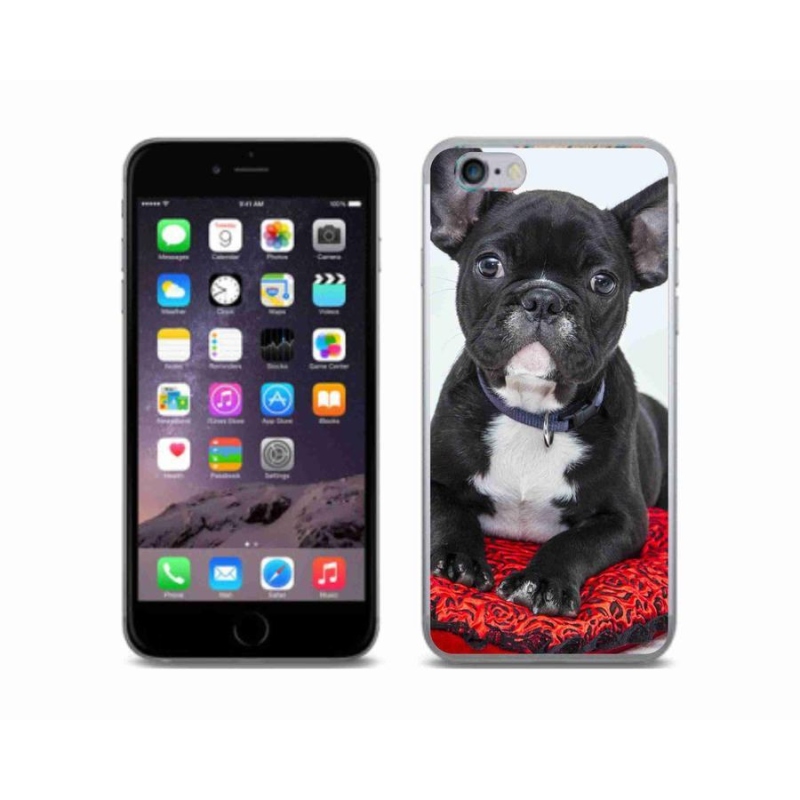 Gél tok mmCase iPhone 6/6s készülékhez - bulldog