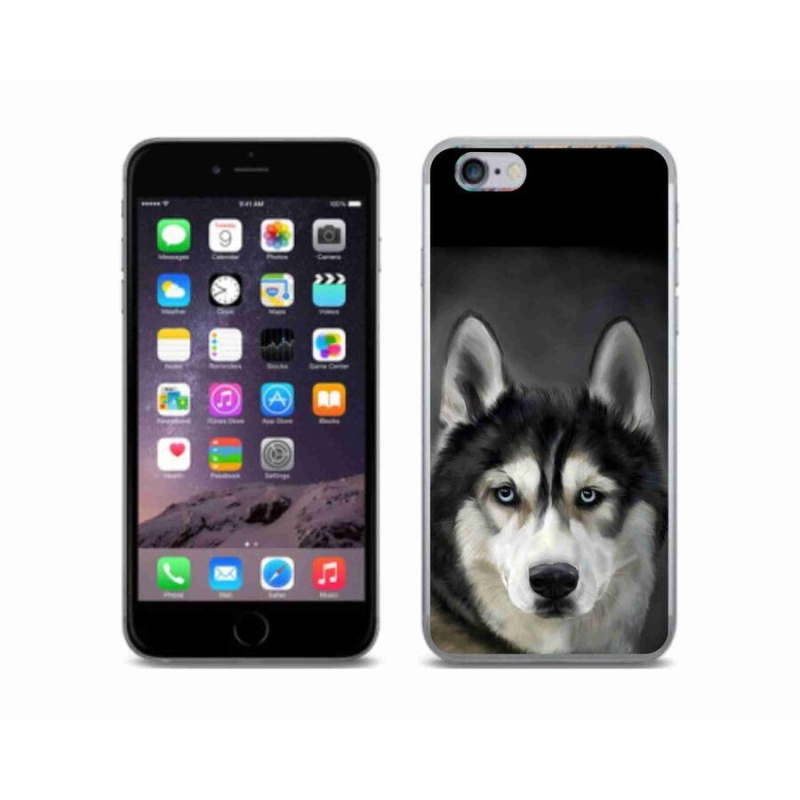 Gél tok mmCase iPhone 6/6S készülékre - husky