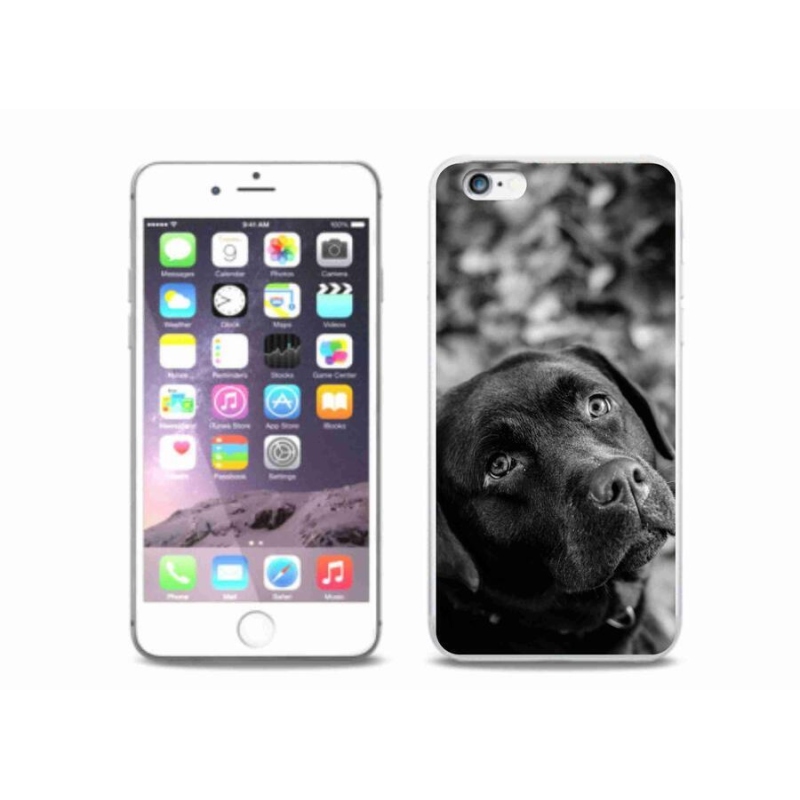 Gél tok mmCase iPhone 6/6S Plus készülékhez - labrador