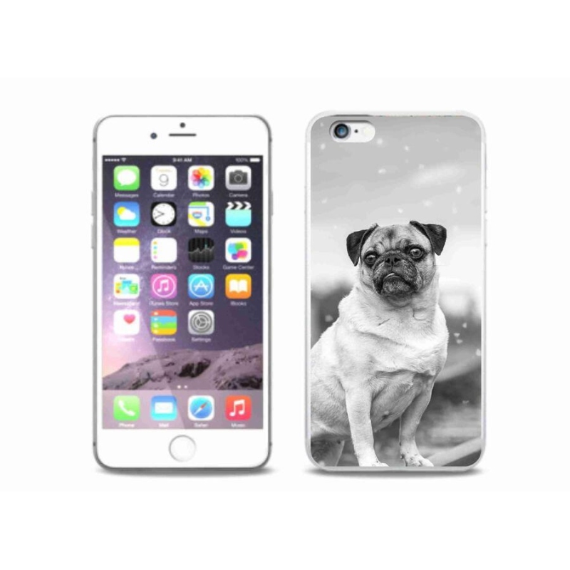 Gél tok mmCase iPhone 6/6S Plus készülékhez - mopsz