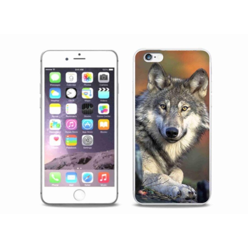 Gél tok mmCase iPhone 6/6S Plus készülékhez - farkas