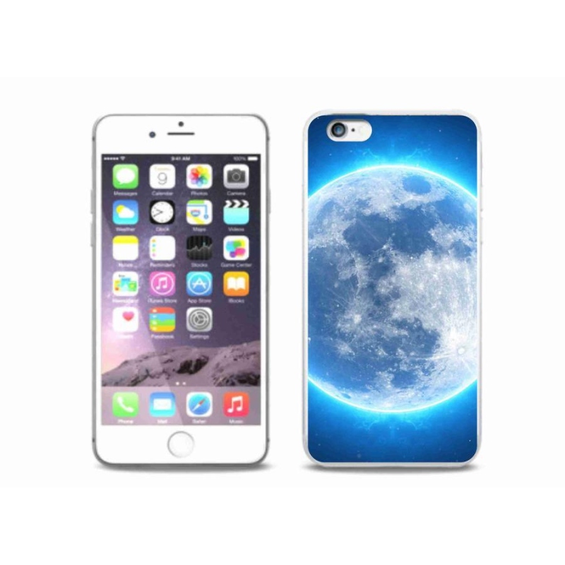 Gél tok mmCase iPhone 6/6S Plus készülékhez - földgömb alakú