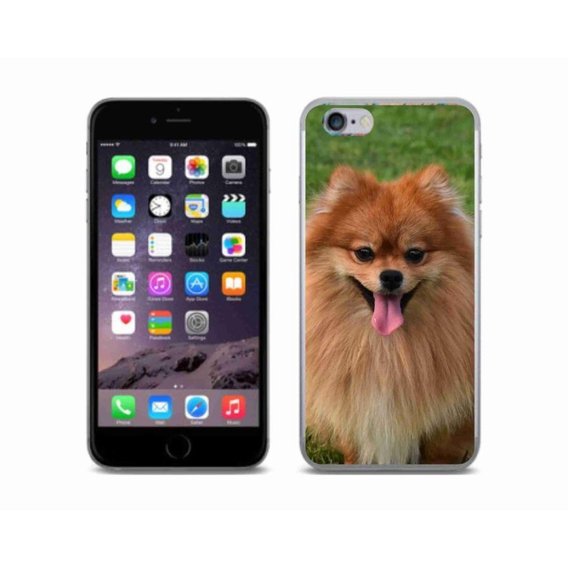 Gél tok mmCase iPhone 6/6S készülékhez - pomerániai kutya