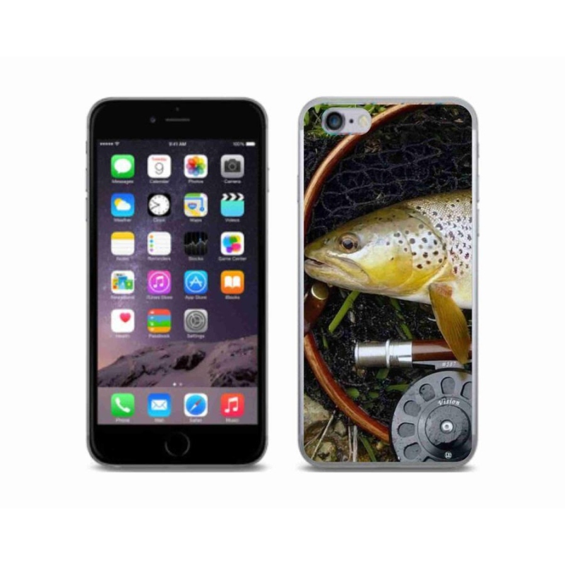 Gél tok mmCase iPhone 6/6S készülékhez - trout 2