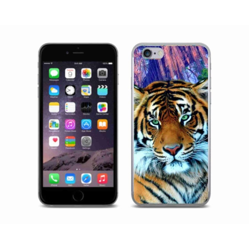 Gél tok mmCase iPhone 6/6S készülékhez - tigris