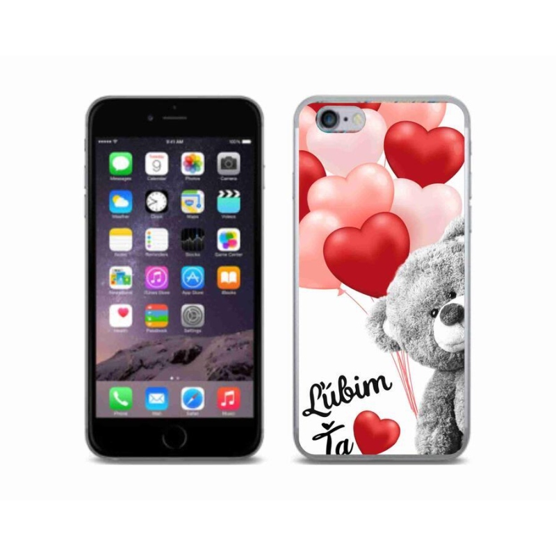 Gél tok mmCase iPhone 6/6S készülékhez - I love you en