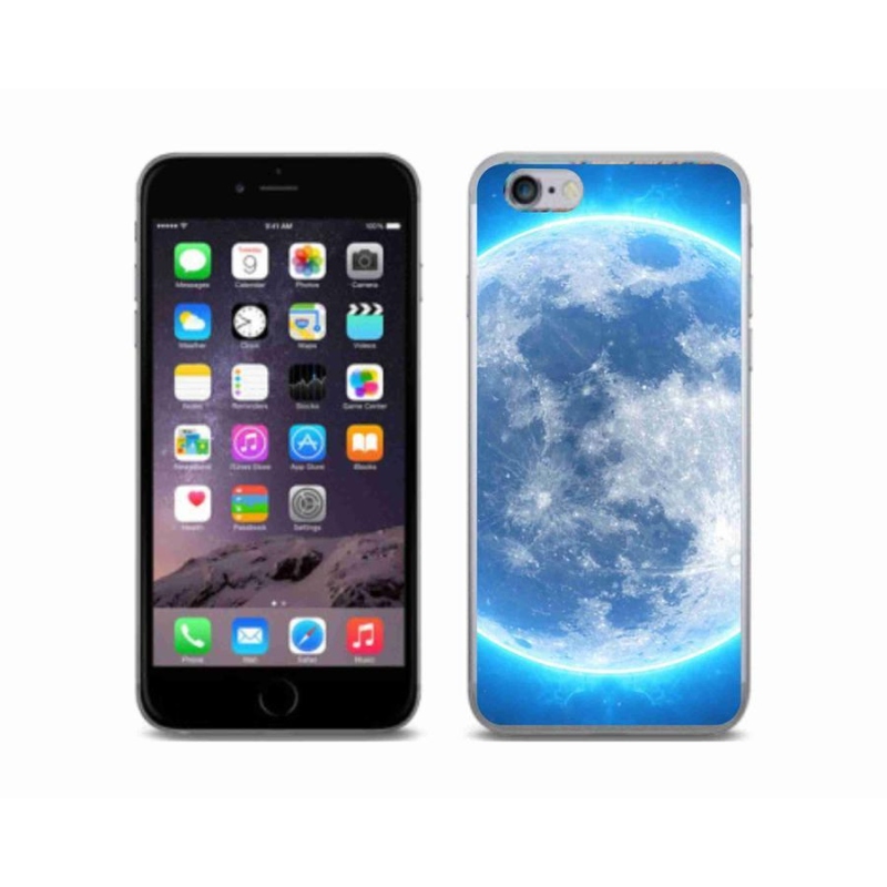 Gél tok mmCase iPhone 6/6S készülékhez - földgömb alakú