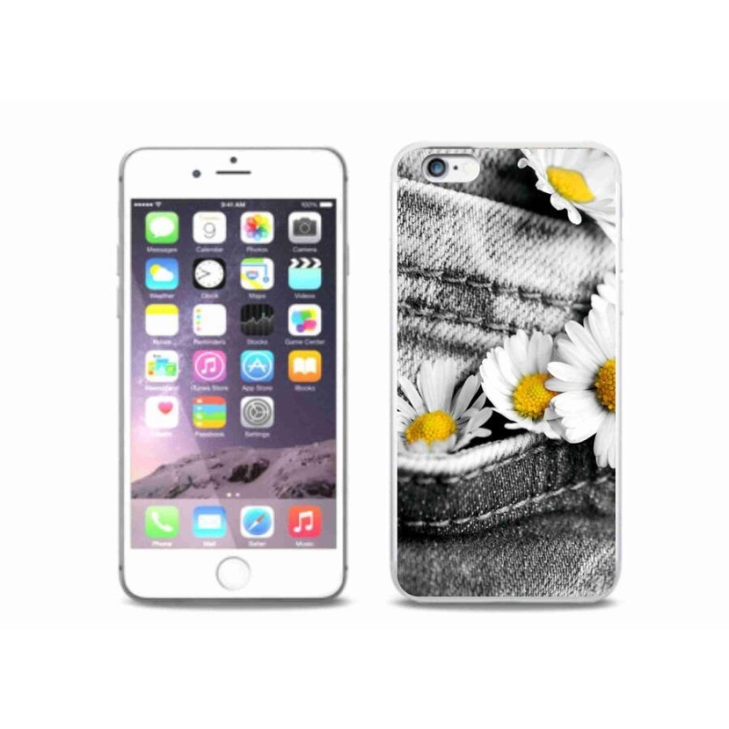 Gél tok mmCase iPhone 6 Plus/6S Plus készülékhez - Százszorszépek