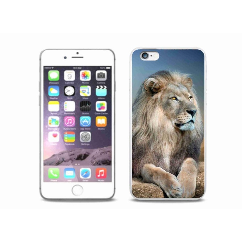 Gél tok mmCase iPhone 6 Plus/6S Plus készülékhez - Lion 1