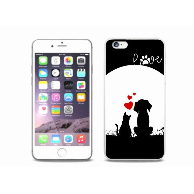 Gél tok mmCase iPhone 6 Plus/6S Plus készülékhez - állatszerelem