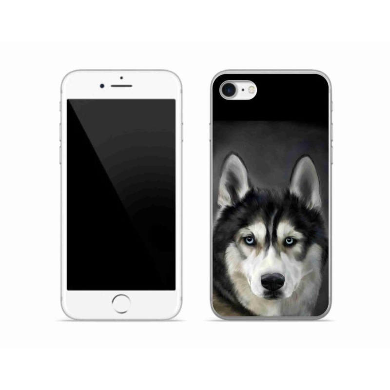 Gél tok mmCase iPhone 7 készülékre - husky