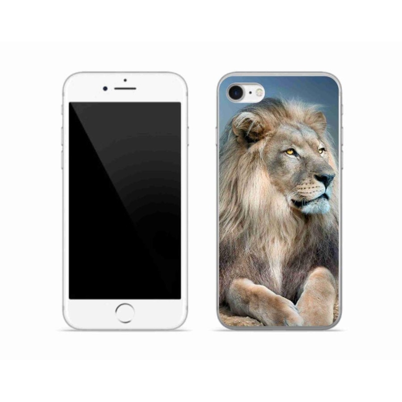 Gél tok mmCase iPhone 7 készülékhez - Lion 1