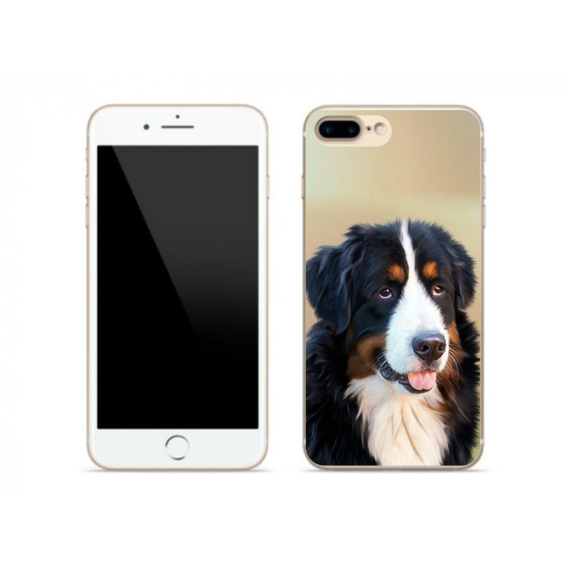 Gél tok mmCase iPhone 7 Plus készülékhez - Berni hegyi kutya
