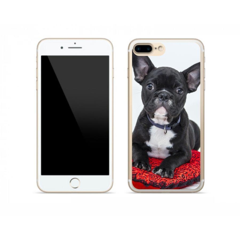 Gél tok mmCase iPhone 7 Plus készülékhez - bulldog