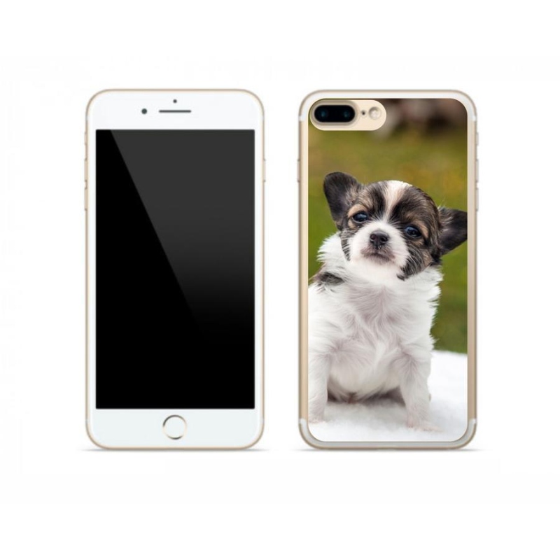 Gél tok mmCase iPhone 7 Plus készülékhez - chihuahua 4