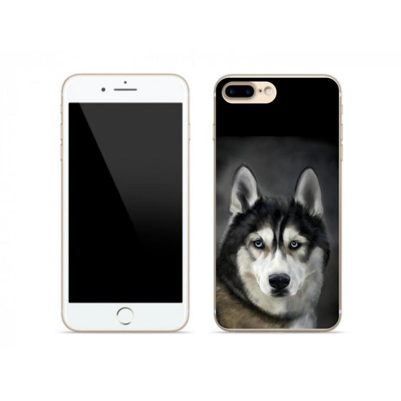 Gél tok mmCase iPhone 7 Plus készülékhez - husky