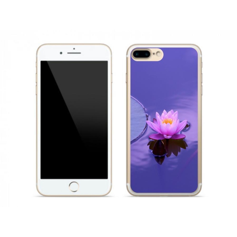 Gél tok mmCase iPhone 7 Plus készülékhez - virág a vízen
