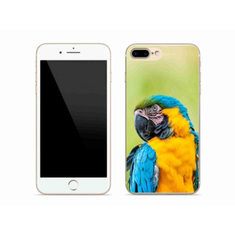 Gél tok mmCase iPhone 7 Plus készülékhez - papagáj ara 2