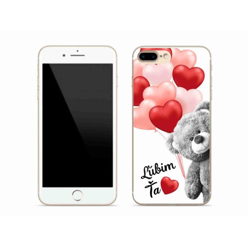 Gél tok mmCase iPhone 7 Plus készülékhez - I love you en