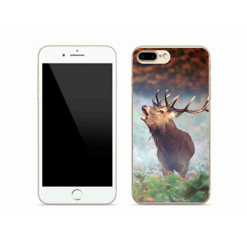 Gél tok mmCase iPhone 8 Plus készülékhez - szarvas 2