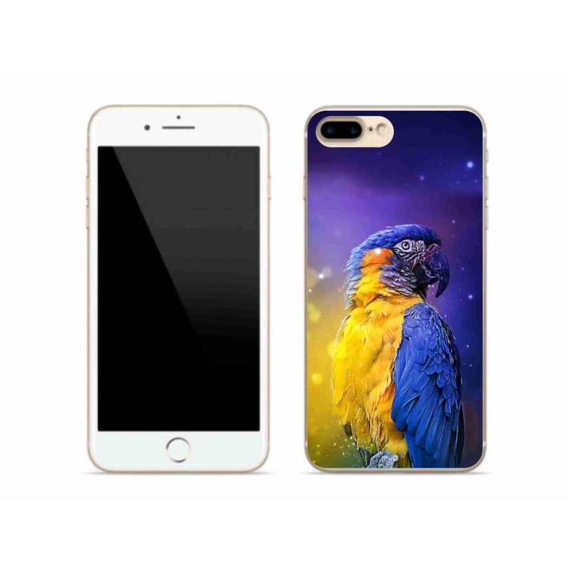 Gél tok mmCase iPhone 8 Plus készülékhez - papagáj ara 1