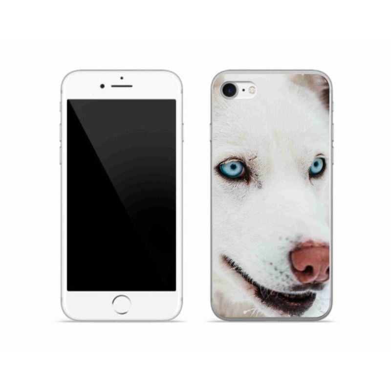 Gél tok mmCase iPhone 8 készülékhez - kutya nézet