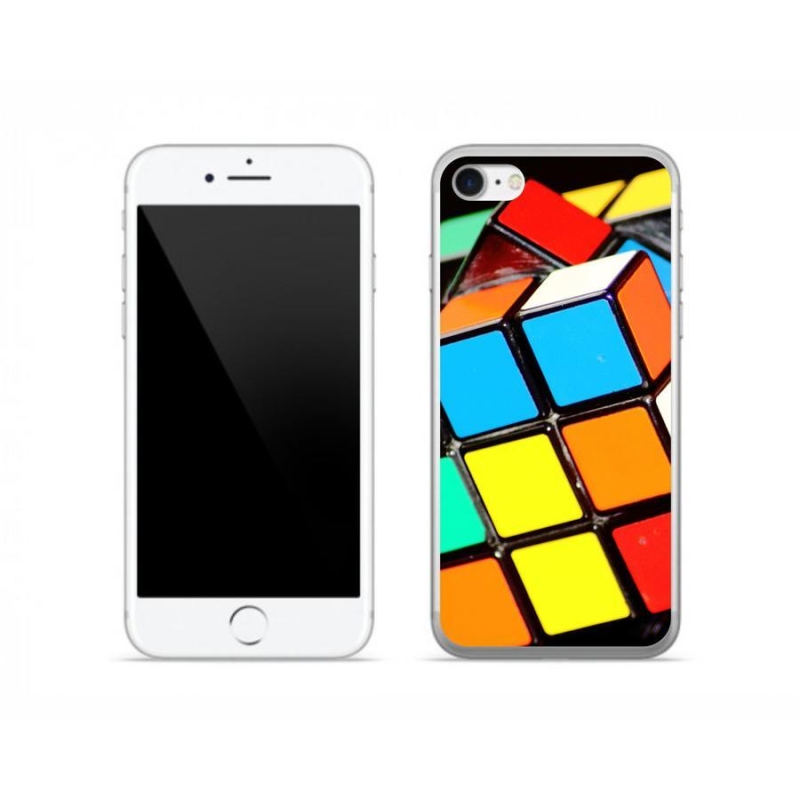 Gél tok mmCase iPhone 8 készülékhez - Rubik-kocka