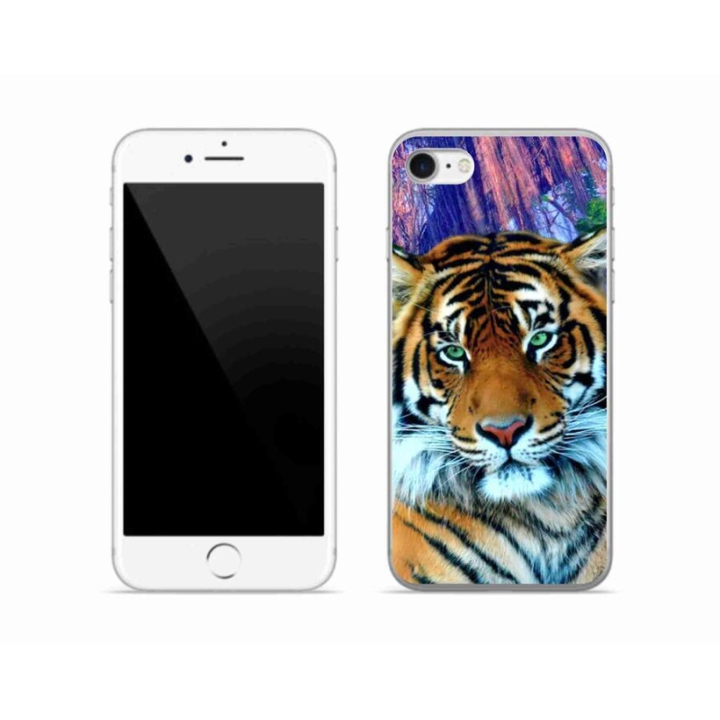 Gél tok mmCase iPhone 8 készülékhez - tigris