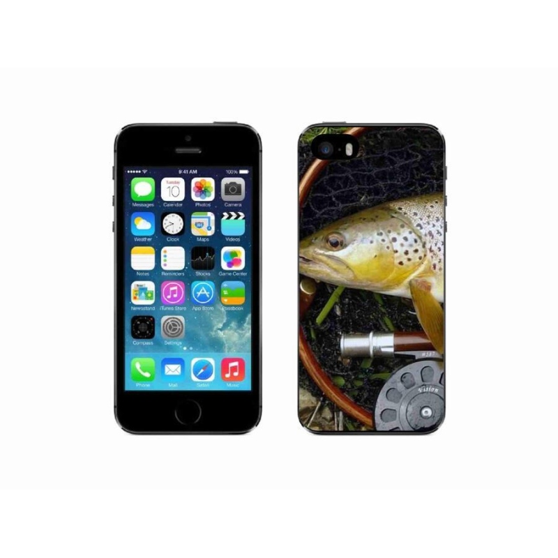 Gél tok mmCase az iPhone SE (2016) készülékhez - trout 2