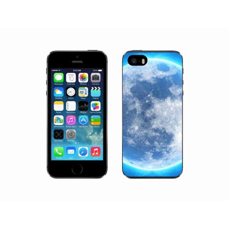 Gél tok mmCase az iPhone SE (2016) - földgömbre