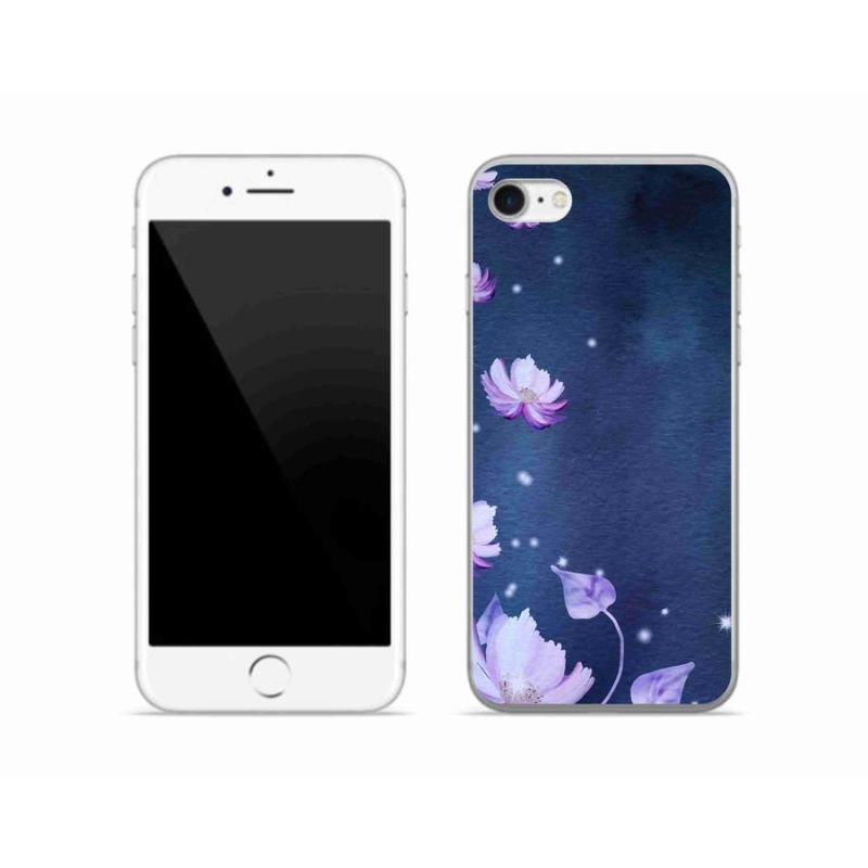 Gél tok mmCase iPhone SE (2020) - hulló virágok