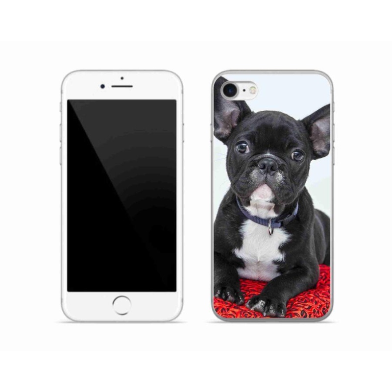 Gél tok mmCase iPhone SE-hez (2022) - bulldog
