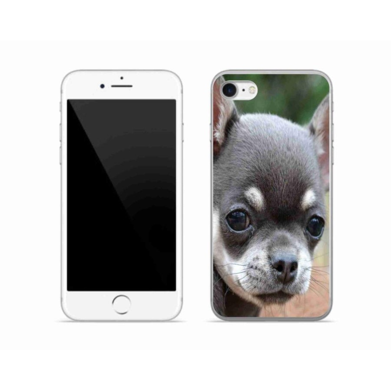 Gél tok mmCase iPhone SE-hez (2022) - chihuahua